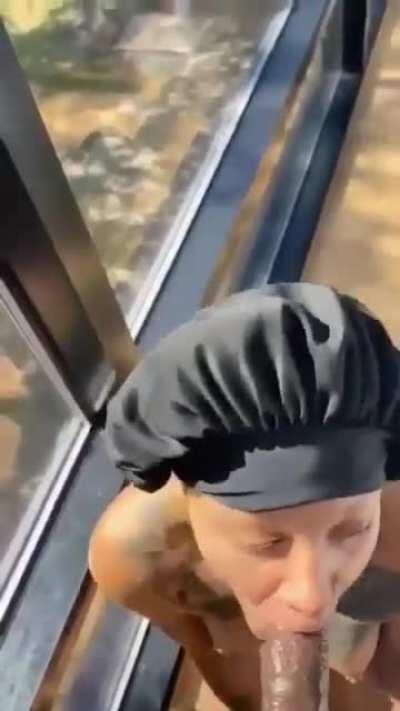 THROAT GOAT VOL.2🧠🐐 (go follow my insta @numbuhhfive and add my snap for my private story @ countriiking) #head #sloppy #throat #nsfw #ebony