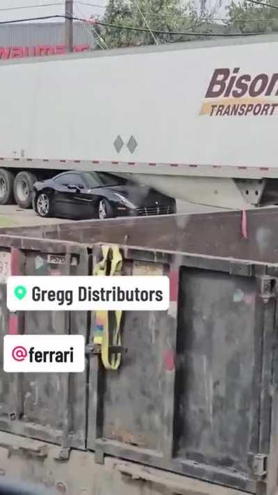 That'll Buff Right Out of That Ferrari 🙃 