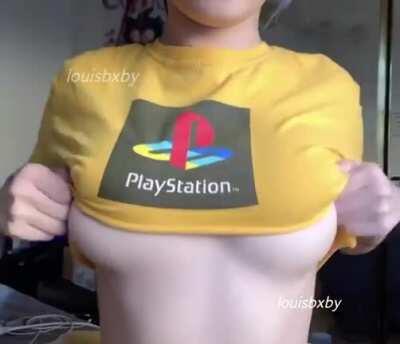 Do you like my barely legal titties!? :) [OC]