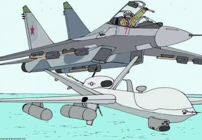 3000 shovel of Russian air forces