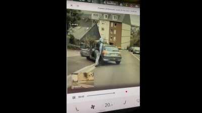 When you want to be a gangster but you don't know how to put the handbrake