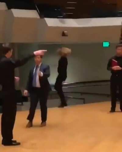 Fortnite style after that fall on stage