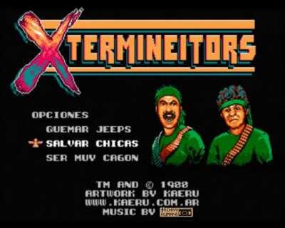 Extermineitors para Family Game