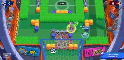 I broke the ball in brawl ball