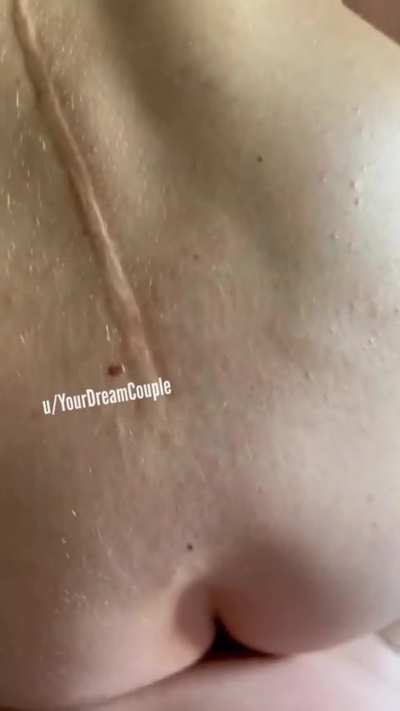 finishing him in my pussy