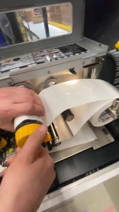 Zebra printer excess wax paper, the right way to use it!