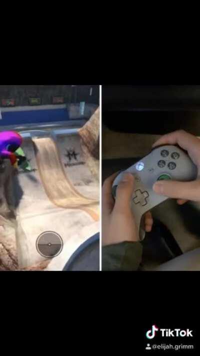 My hand-cam in skate 3