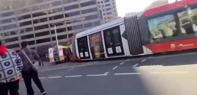 Driving though the intersection without fully checking