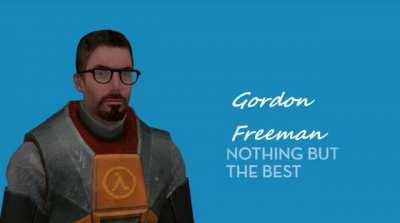Gordon Freeman sings Frank Sinatra's 