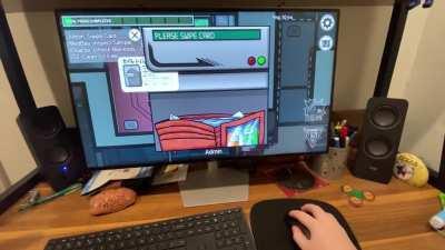 I have figured out how to swipe the card on PC