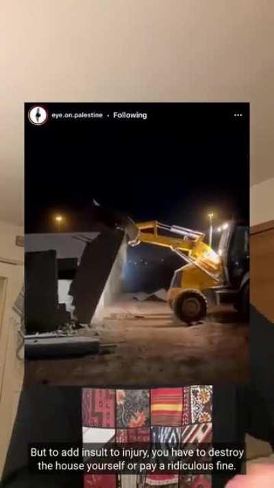 24 hours left for the destruction of the homes of 1500 Palestinians