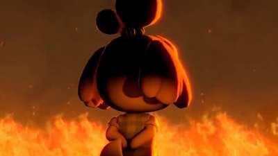 3 stocking someone as Isabelle feels like