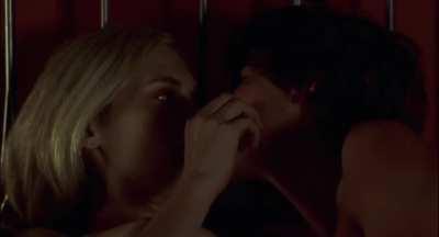 Queer as Folk lesbian scene w/ more steam 🍷