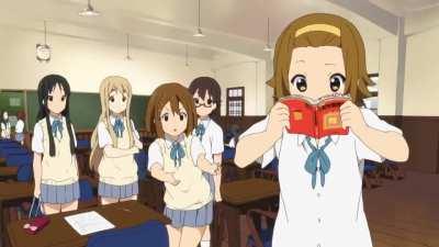 Ritsu's very calm response