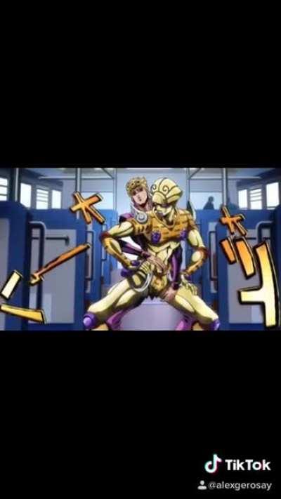 Doing some Jojo poses with my GF