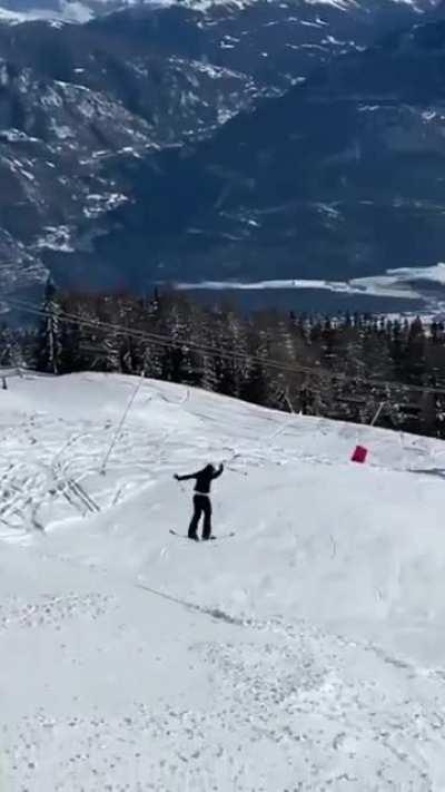 HORB while we send it down the slope