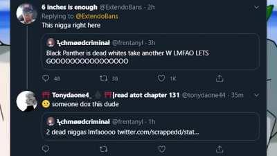 1 SS Femoidwaffen division v All of Black Twitter. August 29th, 2020.