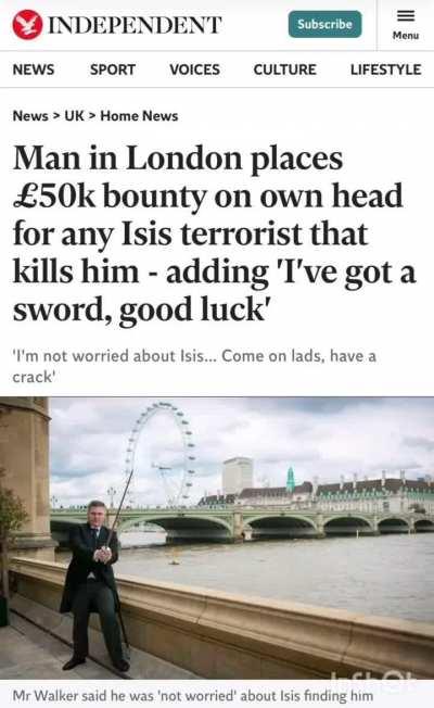 The sword to take down ISIS