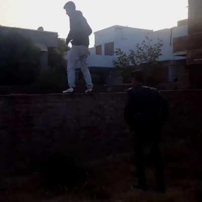 My friends being stupid as always