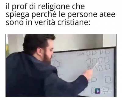se bestemmi sei cristiano