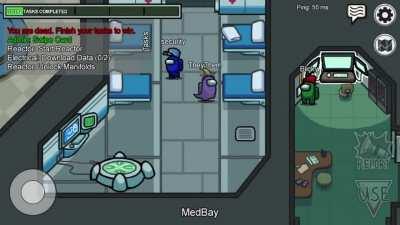 This match I joined yesterday where the map was flipped for some reason?