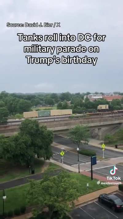 Tanks Rolling Into DC