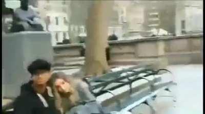 Twitch streamer harrasses and records Indian guy for having a white girlfriend