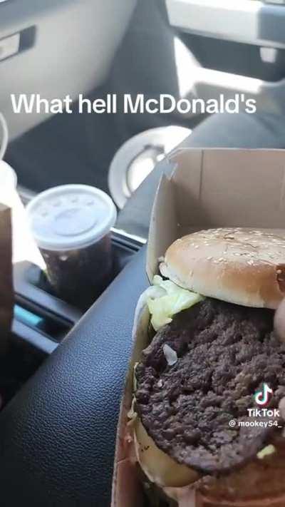 Is this a new round of shrinkflation, or has McDonald's always been this bad?