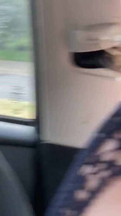 What the fuck is this girl doing I saw her in downtown Austin