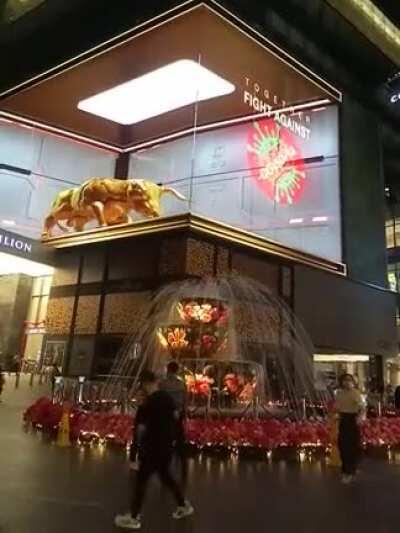 This cool installation in Pavilion KL. Huat ah!