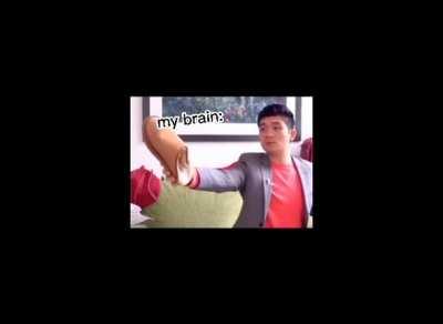 When you picking up your slippers