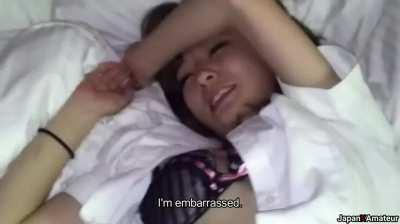 Amateur Japanese Girl Getting Teased By Her Boyfriend