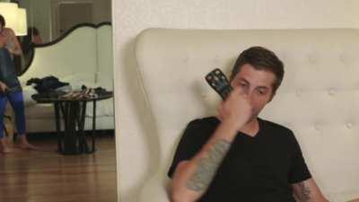 Stepsis wants the remote | Megan Sage