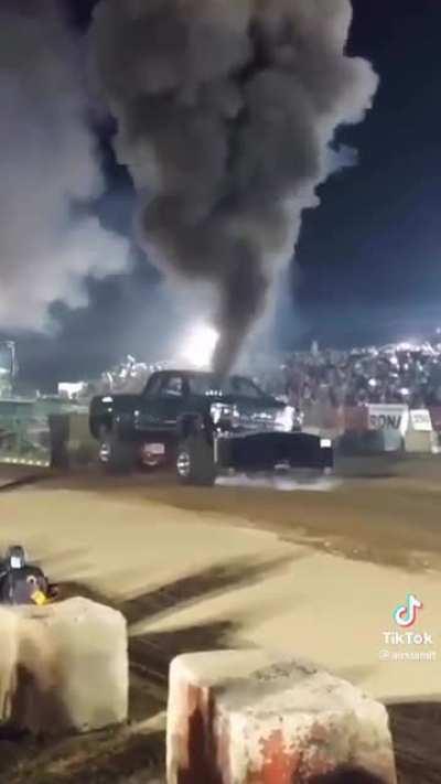 Runaway diesel is quite a ride