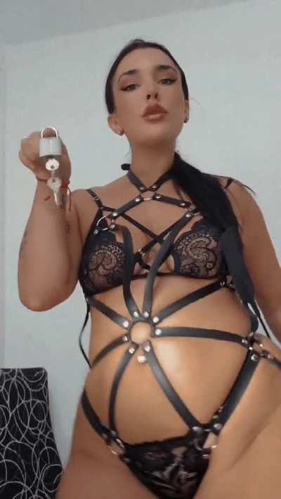 Your chastity is in my hands