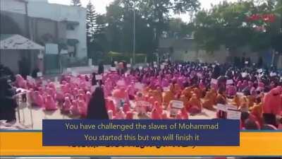 This is a 'madrassa' that is funded by Saudi Arabia to spread spread their ideologies and assert control of muslims beyond their borders. The school provides free education for poor families that would have otherwise had no money to educate their kids.