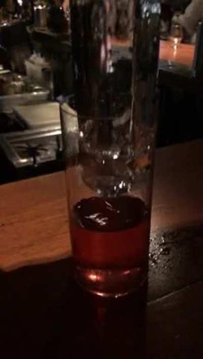 This cocktail was very expensive