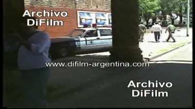 Desplazamiento de Granaderos - Alzamiento Militar Carapintada (1990).