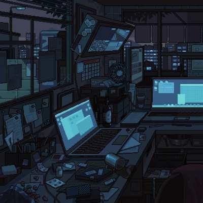 Control room by waneella. Source in comments.