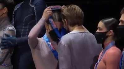 One medal for you...