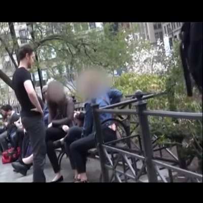 Pickup artist shows his game