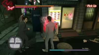 Didn't know majima has a bird style