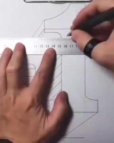 3D illusion on a 2D Plain...