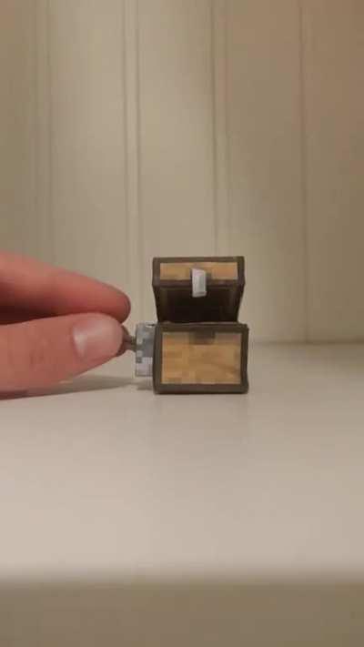 Made this openable paper chest some years ago. Thought I'd share!