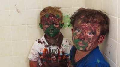 no more painting for you boys