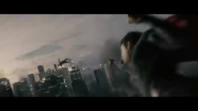 Never let Superman knows you can take his hits