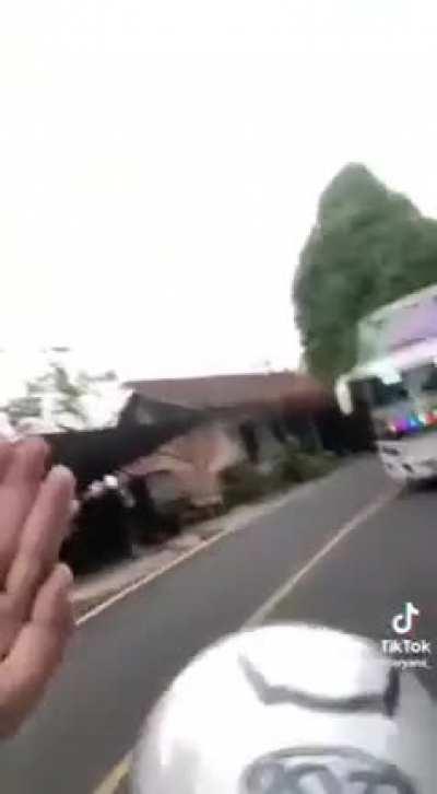 Me and a random dude vibing.