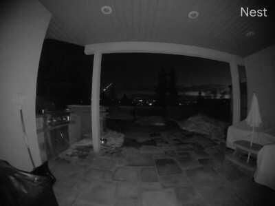 View of Meteor from Cochrane