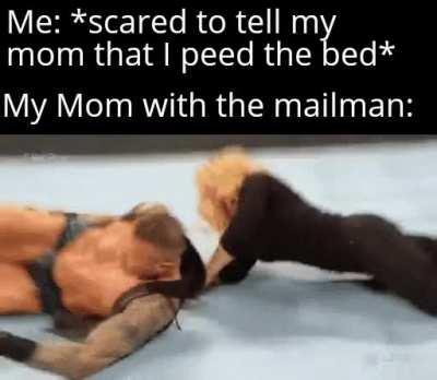 I shouldn't disturb her