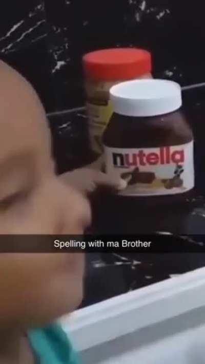 He's trying his best